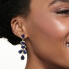 Ross-Simons 30.00 ct. t.w. Sapphire Drop Earrings in 18kt Gold Over Sterling - 2 of 4