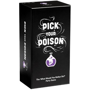 PICK YOUR POISON Party Game - The “What Would You Rather Do?” Family Card Game - for Kids, Tweens, Teens, College Students, Adults and Families - 1 of 4