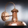 Urban Ambiance Luxury Luxe Industrial Outdoor Wall Light,  10.75"H x 10"W,  Solid Copper Finish, UHP1023 - 3 of 4
