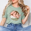Simply Sage Market Women's Salty Hair Sandy Toes Circle Short Sleeve Graphic Tee - 2 of 3
