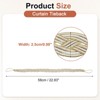 Unique Bargains Hand Woven Decorative Braided Curtain Tiebacks - 2 of 4