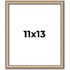 PosterPalooza | Photo Size Minimalist Silver Picture Frame - UV Acrylic, Foam Board Backing, Hanging Hardware - 2 of 4