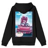 Dr. Pepper Have One For The Road Long Sleeve Men's Black Zip-Up Hooded Sweatshirt - 3 of 4
