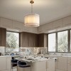 22-37inch Drum Kitchen Island Alabaster Chandelier - 4 of 4