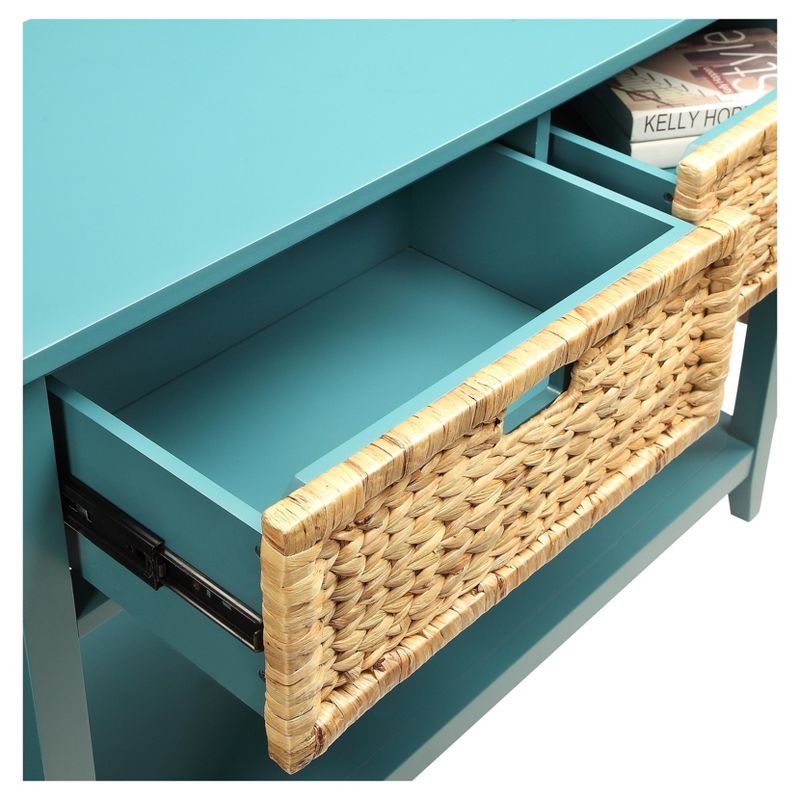 Console Table Teal - Acme Furniture, 6 of 10