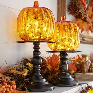 BrylaneHome Pre-Lit Decoration On Standard - 1 of 4