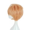 Unique Bargains Women's Wigs 12" Yellow with Wig Cap 21.5'' - 22.5'' - 4 of 4