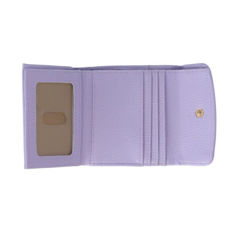 Buxton Women's Stylish and Colorful Mini Trifold Wallet, 2 of 5