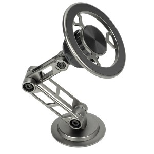 HTUTWOO Car Mount Magnetic Phone Holders, 720° Rotatable Folding Car Bracket, Universal Automobile Cradle Fit for All Smartphones - 1 of 4