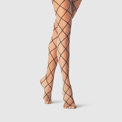 Womens Stockings Open Butt Design Sheer Tights Pantyhose Fishnet