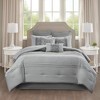 Lycvki Embroidered 8 Piece Comforter Set - 3 of 4