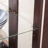 Dolonm 51.58 in. H Curio Cabinet, Glass Display Cabinet, Wine Cabinet with LED Lights, 2 Doors & Adjustable Shelves - 4 of 4