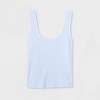 Women's Slim Fit Scoop-Neck Tank Top - Wild Fable™ - 4 of 4