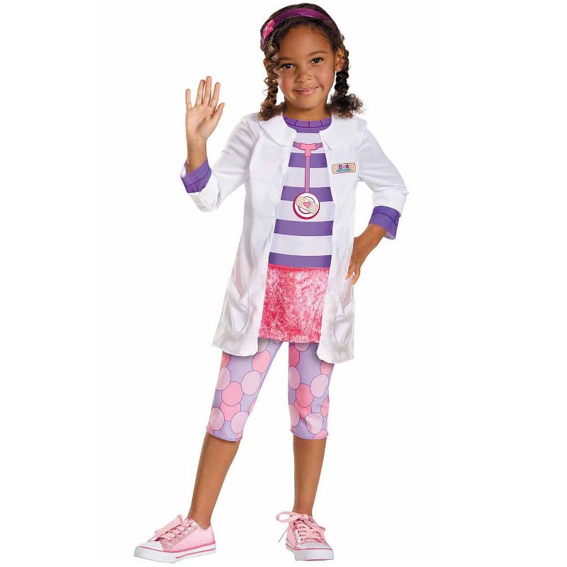 Doc McStuffins Classic Toddler Girls' Costume, 1 of 2
