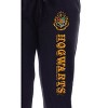 Harry Potter Womens' Hogwarts House Crest Sleep Jogger Pajama Pants Black - 2 of 3