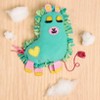 The Lakeside Collection Dachshund or Llama Knit & Stitch DIY Assemble Cushion - Llama - 2 of 4
