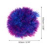 Unique Bargains Artificial Grass Ball for Fish Tank Landscape Decoration 3.35x3.74 Inch 1 Pcs - 4 of 4