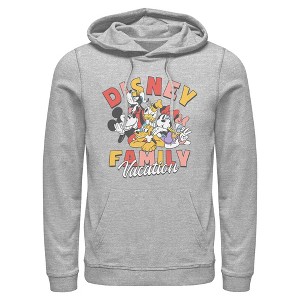 Mens Mickey & Friends Family Vacation Lightweight Hoodie - 1 of 4