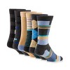 Gallery Seven Men's Funky Colorful Dress Socks 6 Pack - 2 of 4