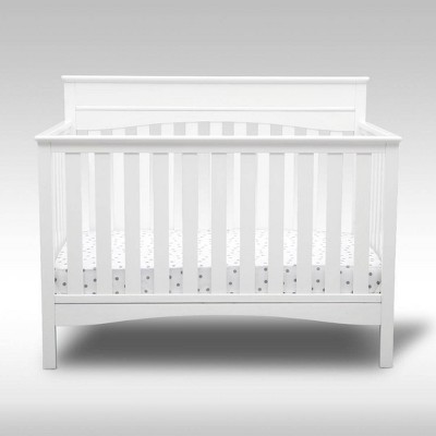 Delta Children Skylar 6-in-1 Convertible Crib - Bianca White