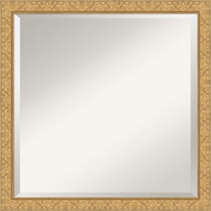 Amanti Art Lila Beveled Wood Framed Bathroom Vanity Wall Mirror - 1 of 4
