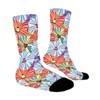 Bright Seamless Women Printed Crew Socks Funny Funky Socks Soft Polyester Novelty Gifts for Artists Men - 3 of 4