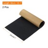 Unique Bargains Non-Slip Waterproof High Traction Grind Sandpaper Skateboard Scooter Grip Tape Sheets Black 2 Pcs - 2 of 4