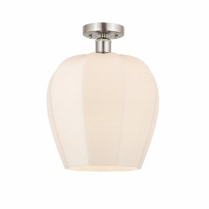 Norfolk - 1 Light Semi-Flush Mount In Industrial Style-15.13 Inches Tall and 11.75 Inches Wide - 1 of 1