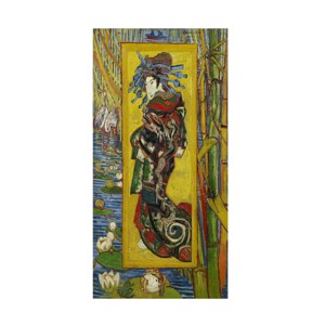 Trademark Fine Art -Van Gogh 'Courtesan After Eisen' Canvas Art - 1 of 4
