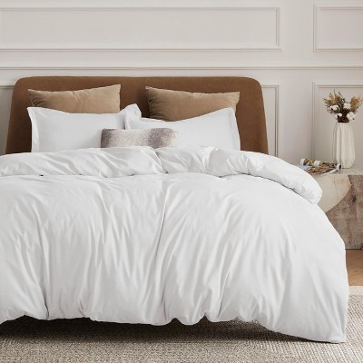 3 pieces Duvet Cover Soft Double Brushed Bedding Set for Kids & Adults Zipper Closure