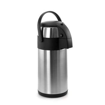 Airpot Coffee Carafe Thermal 135 Oz Insulated Stainless Steel Large  Beverage