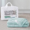 Puredown Lightweight Cooling Lyocell White Down Blanket, Tencel Comforter for Summer - 2 of 4