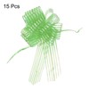 Unique Bargains Large Gift Wrapping Bows Chiffon Pull Bow Ribbon 15 Pcs - 3 of 4