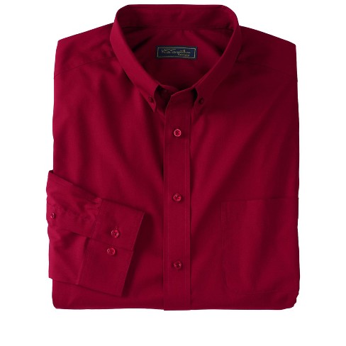 red button up long sleeve