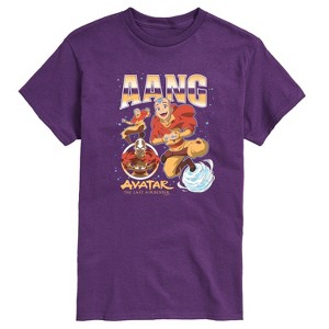 Men's - Avatar: The Last Airbender - Aang Collage Short Sleeve Graphic T-Shirt - 1 of 4