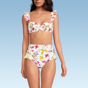 Lands' End Women's Balconnette Underwire Bikini Top - 1 of 4