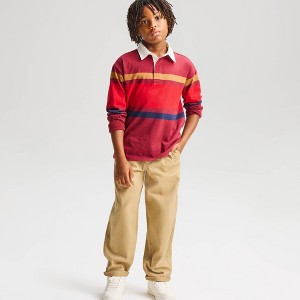 Boys' Baggy Woven Trouser Pants - Cat & Jack™ Sand 5 : Target