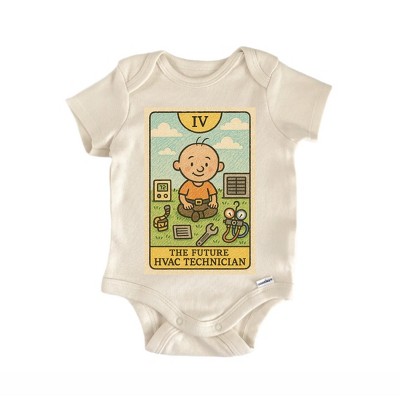 Hvac Technician Tarot - Baby Onesie® GS1