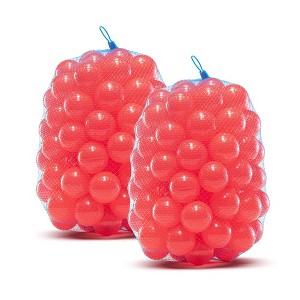 Upper Bounce Crush Proof Soft Plastic Trampoline Pit Balls - Kids Ball Set for Trampolines, Play Room, Tent, Pool Bath - 1 of 4