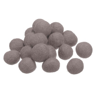 Unique Bargains Home Handcrafts Project DIY Wool Felt Balls Beads 50 Pcs