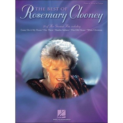 Hal Leonard The Best Of Rosemary Clooney arranged for piano, vocal, and guitar (P/V/G)