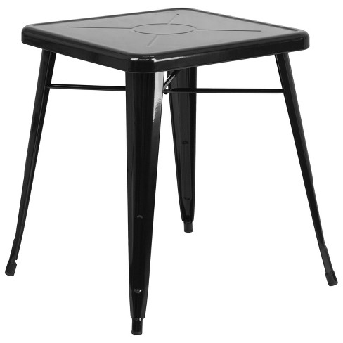 Flash Furniture Commercial Grade 23.75" Square Metal Indoor-Outdoor Table - image 1 of 1