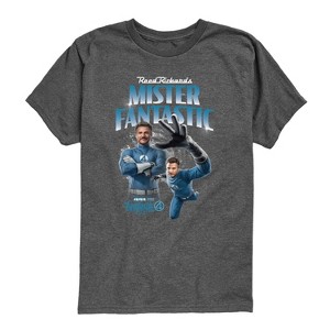 Boys' - Marvel - Fantastic Four Mister Fantastic Collage Short Sleeve Graphic T-Shirt - 1 of 4