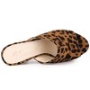 Allegra K Women's Open Toe Platform Chunky Heel Slides Sandals - 4 of 4