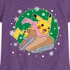 Girls' - Pokémon - Pikachu Sled Fitted Short Sleeve Graphic T-Shirt - 2 of 4