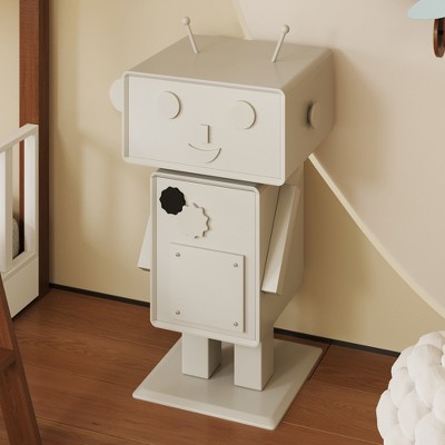 Bedside Cabinet with Two Storage Spaces, Ideal for Storage Scenarios in Children's Rooms