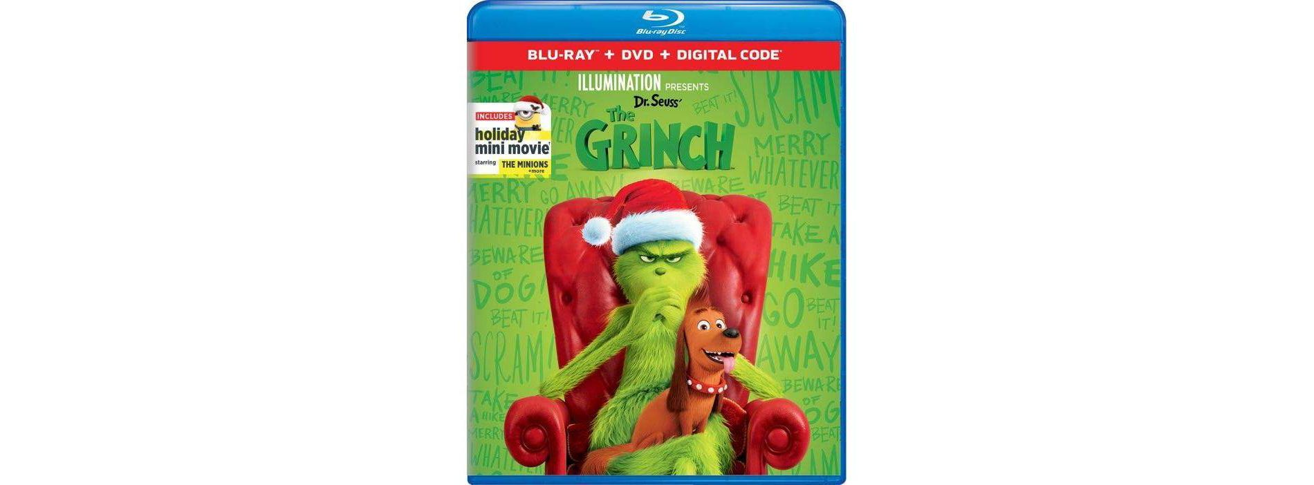 Dr. Seuss' The Grinch (Blu-ray + DVD + Digital)