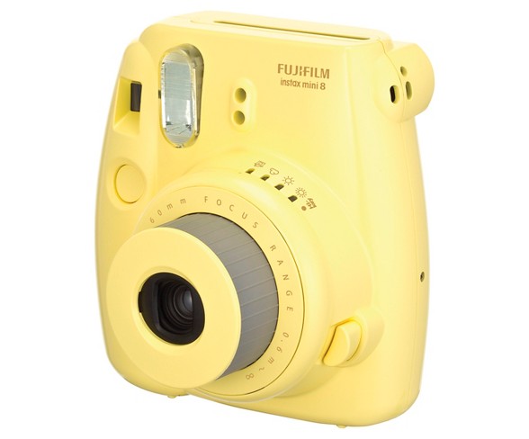 Fujifilm Instax Mini 8 Instant Film Camera - Yellow (16273441)