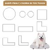 Racxily Heavy Duty Metal Playpen with Door, 31.7"H Dog Fence Pet Exercise Pen for Outdoor, Indoor - 3 of 4