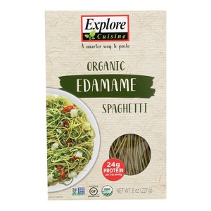 Explore Cuisine - Organic Edamame Spaghetti - Edamame Spaghetti - Case of 6 - 8 oz - 1 of 3